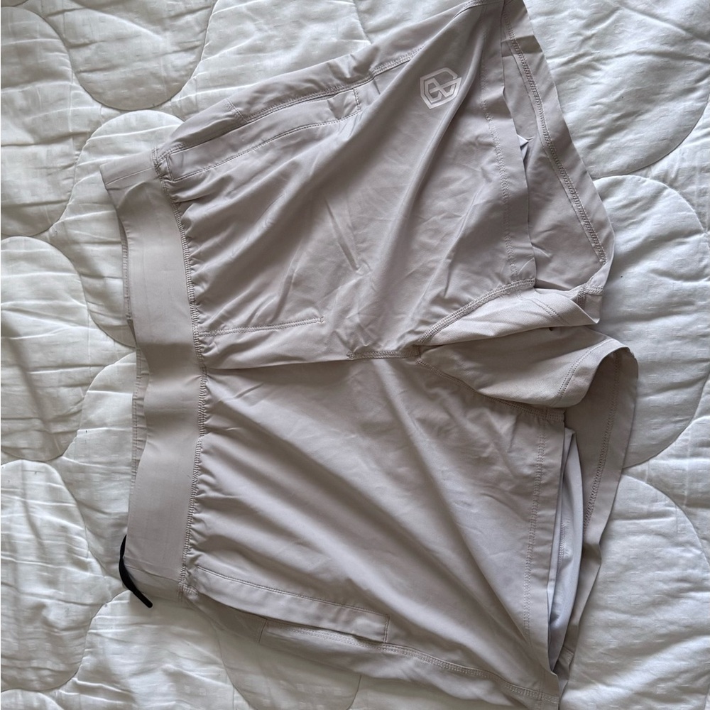 Born Primitive Tan Athletic Shorts Lightweight Design